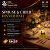Spouse/Child Dinner Only